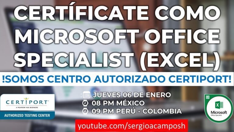 Curso Online de Office en Chile con Certificaci&oacute;n