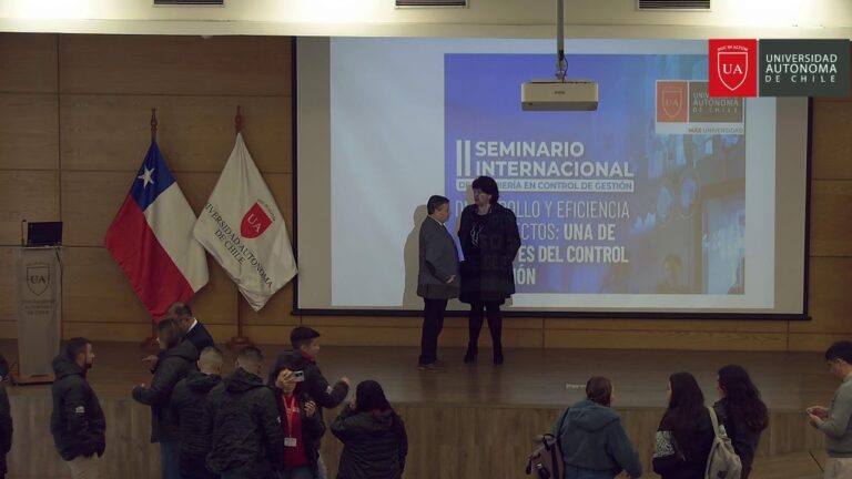 Curso de Control de Gesti&oacute;n en la Universidad de Chile