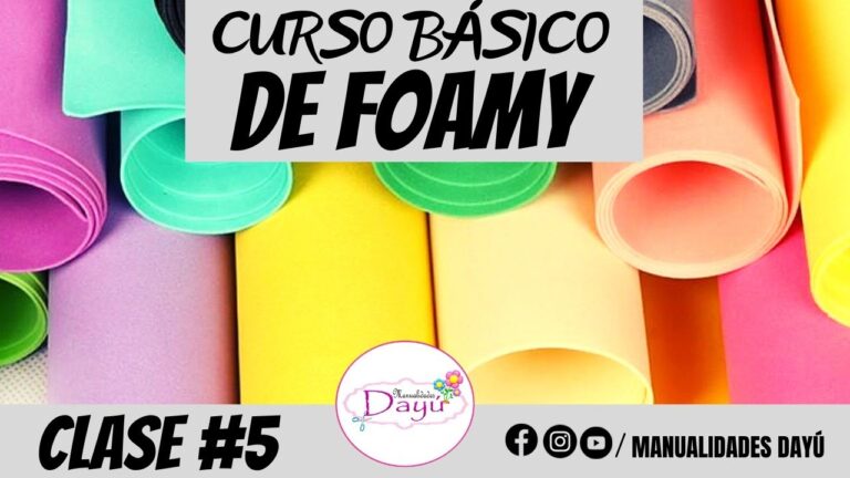 Cursos de Foami en Chile: Creatividad y T&eacute;cnicas Esenciales