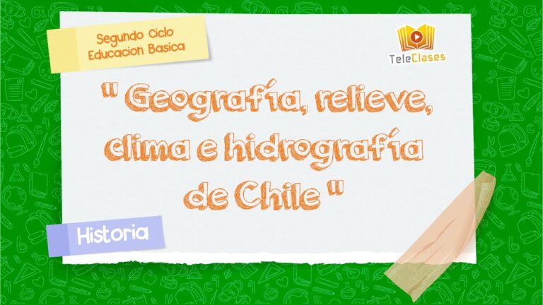 Las Regiones de Chile: &iquest;En Qu&eacute; Curso se Estudian?