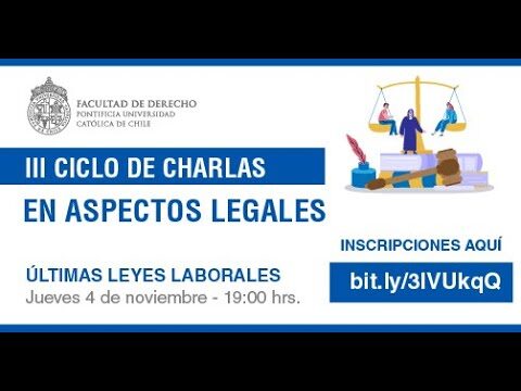 Curso de Legislaci&oacute;n Laboral en la Universidad de Chile