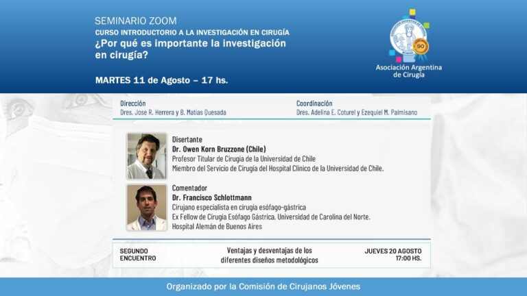 Curso de Cirug&iacute;a en U. Chile: Formaci&oacute;n de Excelencia