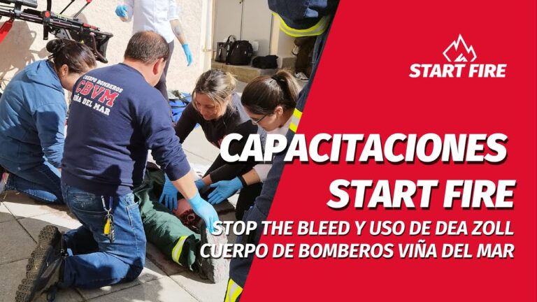 Curso de RCP para Instructores de Bomberos en Chile