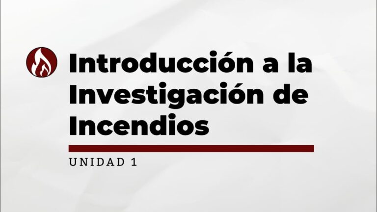 Curso de Investigaci&oacute;n de Incendios en Chile