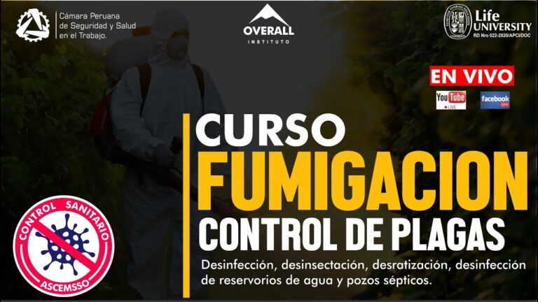 Cursos de Fumigaci&oacute;n y Control de Plagas en Chile: Formaci&oacute;n Efectiva