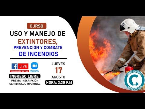 Gu&iacute;a Completa sobre el Curso y Manejo de Extintores en Chile