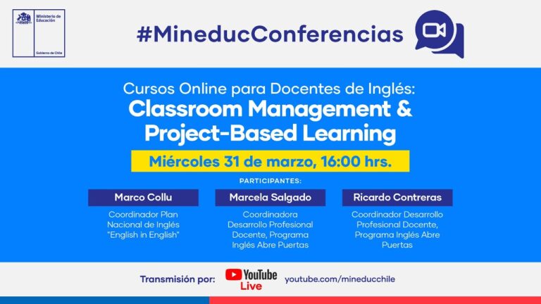 Curso de Capacitación para Docentes del Gobierno de Chile