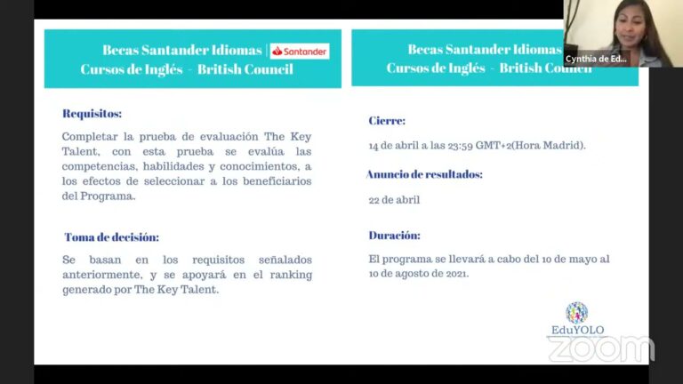 Cursos de Ingl&eacute;s en Chile con Beca Gratis