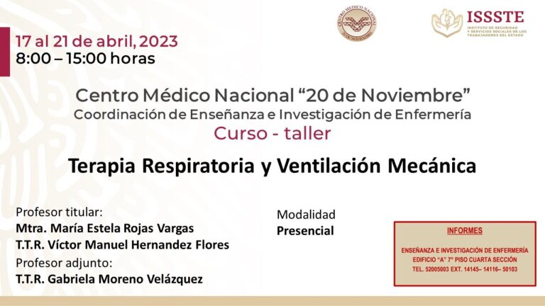 Curso de Fisioterapia Respiratoria en Chile
