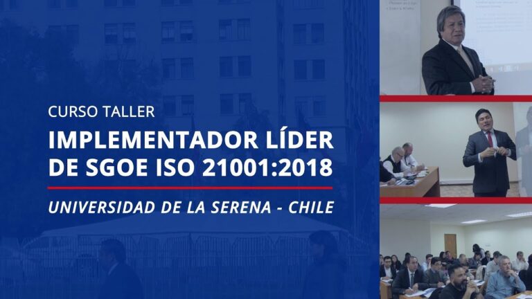 Curso ISO 21001 en Chile: Mejora la Gesti&oacute;n Educativa