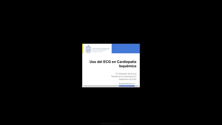 Curso de Electrocardiograma en el Hospital Cl&iacute;nico de la Universidad de Chile