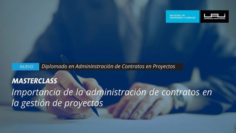 Curso de Administración de Contratos en la Universidad de Chile