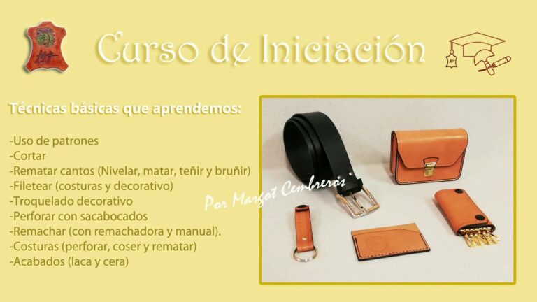 Curso de Talabartería en Chile: Domina el Arte del Cuero