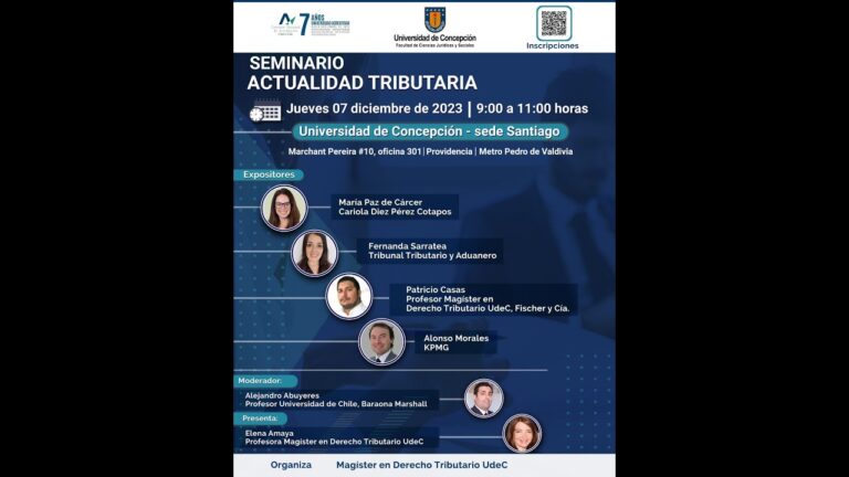 Curso de Tributaria en Concepción, Chile