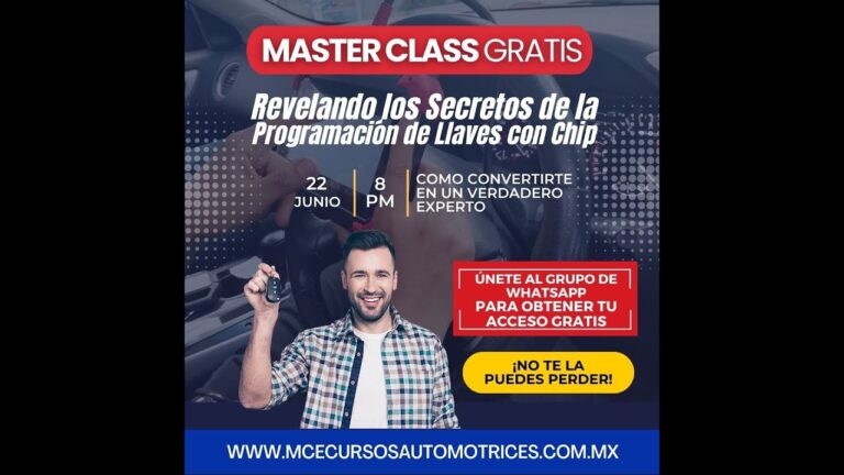 Curso de Programaci&oacute;n de Llaves con Chip en Chile