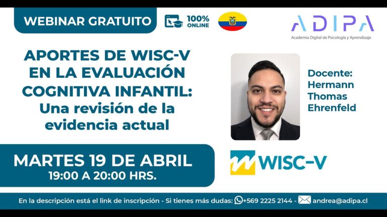 Curso de Evaluaci&oacute;n Psicol&oacute;gica Infantil en Chile