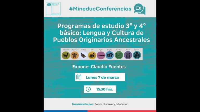 Curso de Mapudungun del Ministerio de Cultura de Chile
