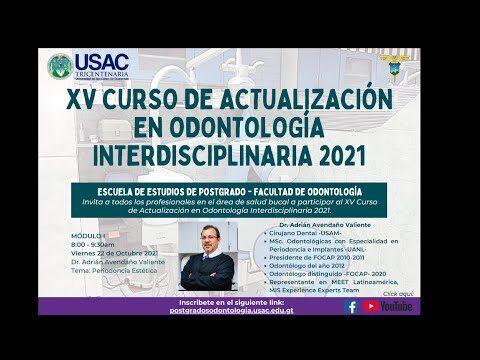 Curso de Trauma Dentoalveolar en la Universidad de Chile