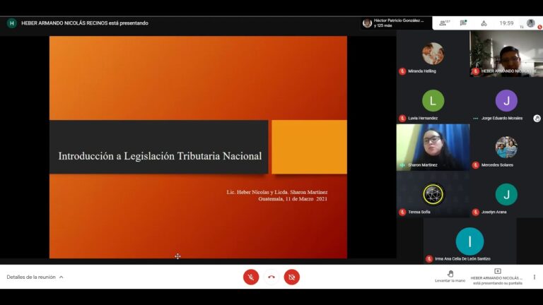 Optimizaci&oacute;n del Curso de Legislaci&oacute;n Tributaria en Chile