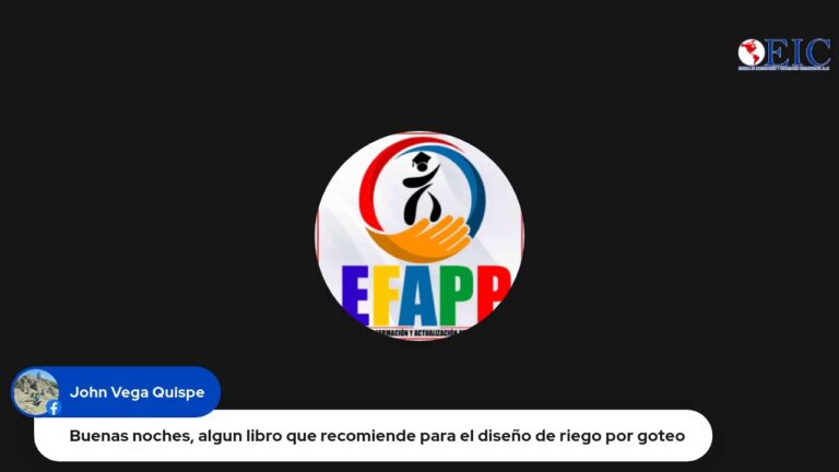 Optimizaci&oacute;n de Cursos de Riego Tecnificado en Chile