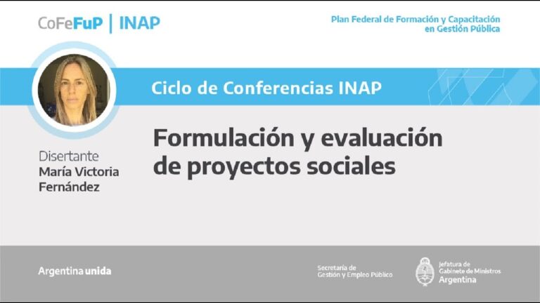 Curso de Preparaci&oacute;n y Evaluaci&oacute;n de Proyectos Sociales en Chile