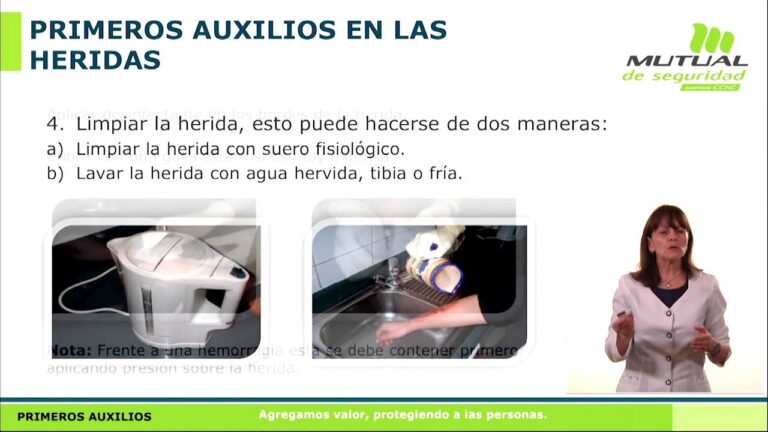 Curso de Primeros Auxilios en Chile: Presentaci&oacute;n PPT Esencial