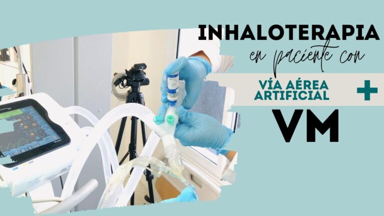 Curso de Ventilaci&oacute;n Mec&aacute;nica en U de Chile: Temario de Inhaloterapia
