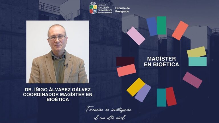 Curso de Bio&eacute;tica en el Posgrado de la Universidad de Chile