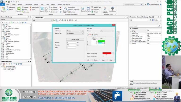 Curso de WaterCAD en Chile: Optimizaci&oacute;n y Aplicaciones