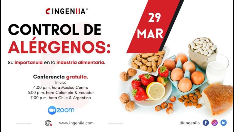 Curso de Gesti&oacute;n de Al&eacute;rgenos en Chile