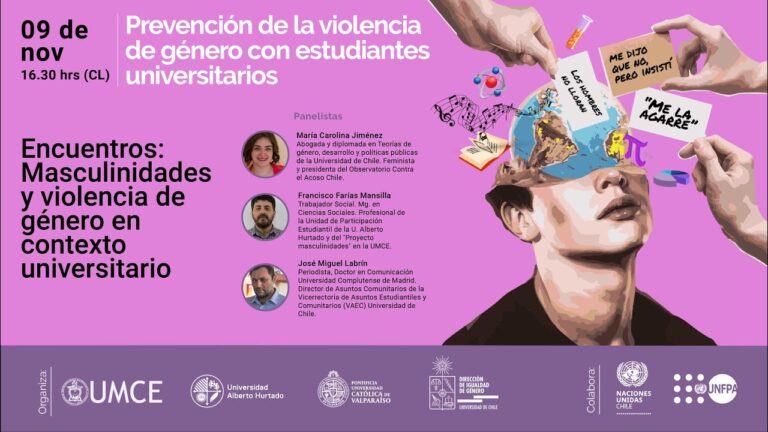 Cursos de Prevenci&oacute;n de Violencia Masculina en Chile