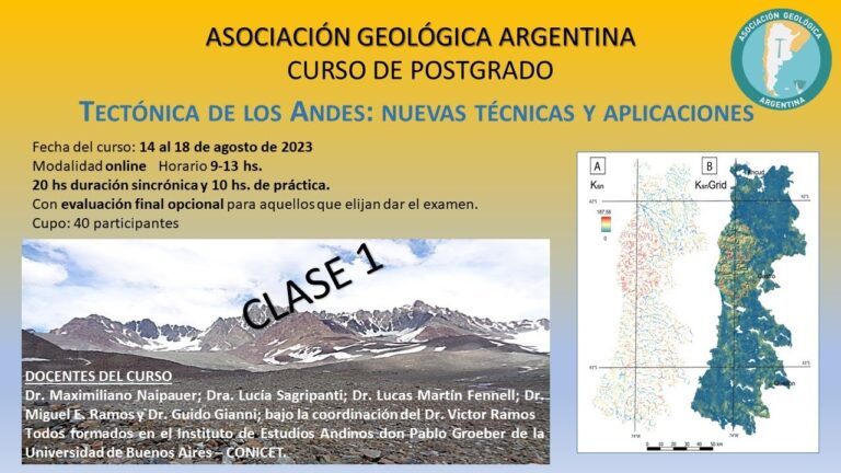 Cursos de Postgrado en Geolog&iacute;a en la U de Chile