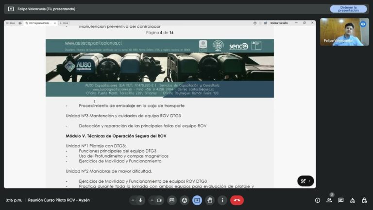 Curso de Piloto ROV en Chile: Formaci&oacute;n y Oportunidades
