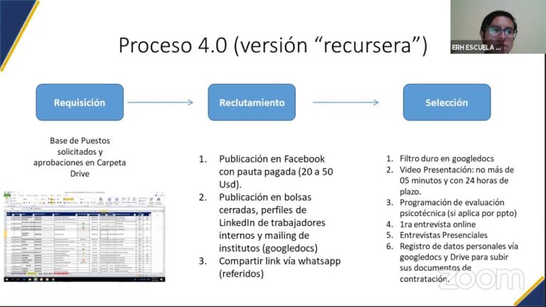 Curso de Reclutamiento 4.0 en Chile: Transformando la Selección de Talento