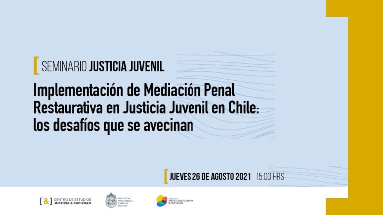 Cursos de Mediaci&oacute;n Penal en Chile: Transformando la Justicia