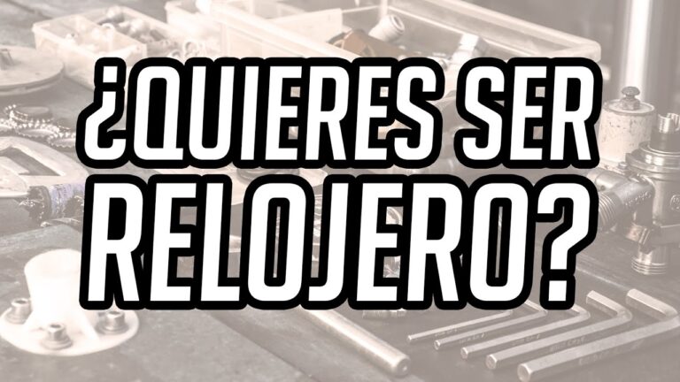 Descubre el Curso de Relojer&iacute;a en Chile: Domina el Arte de la Alta Relojer&iacute;a