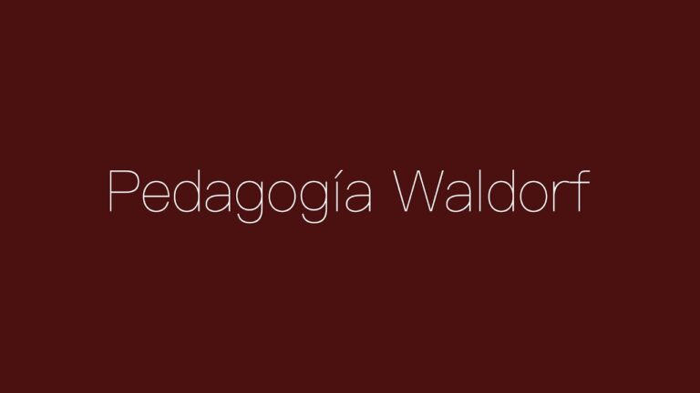 Cursos de M&eacute;todo Waldorf en Chile: Una Educaci&oacute;n Transformadora
