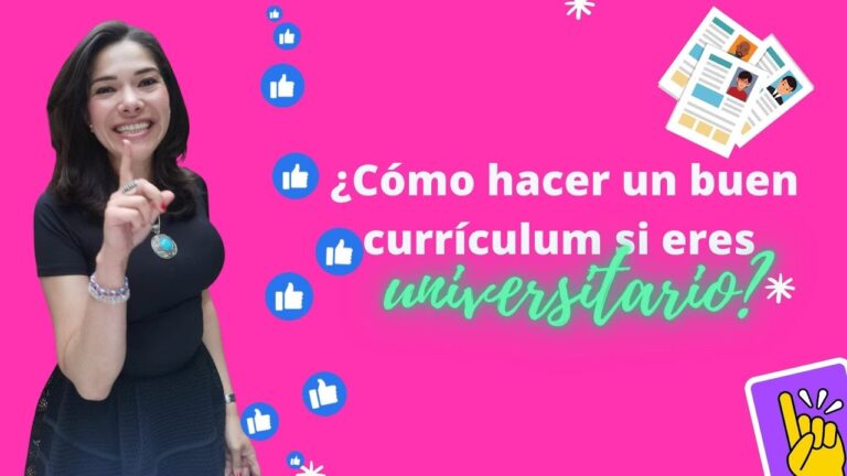C&oacute;mo Crear un Curriculum Vitae Efectivo para Estudiantes Universitarios en Chile