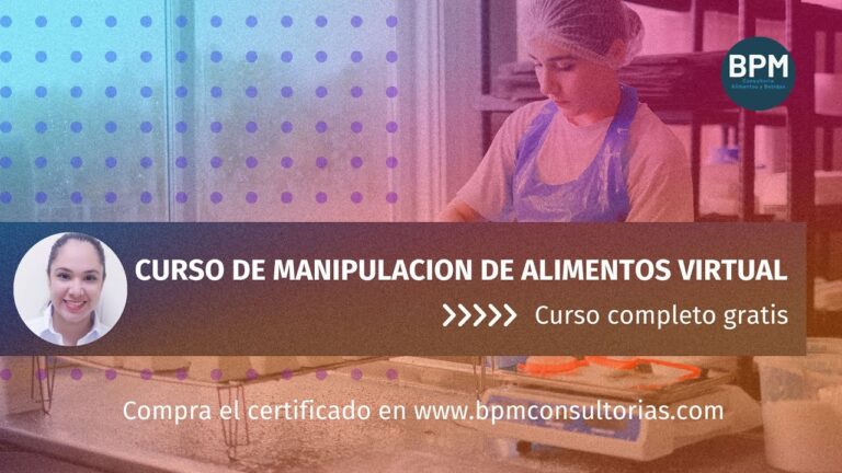 Cursos Gratuitos de Manipulaci&oacute;n de Alimentos en Chile