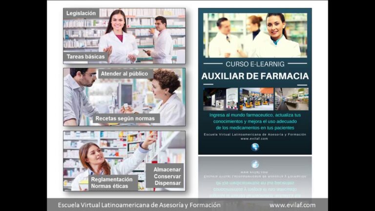 Curso de Farmacia Online en Chile: Aprende desde Casa