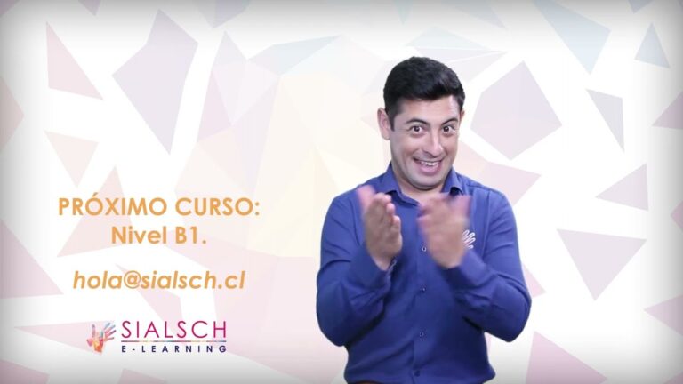 Curso E-Learning de Lenguaje de Se&ntilde;as en Chile