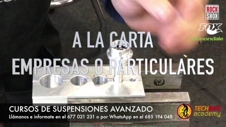 Curso de Reparación de Horquillas de Bicicleta en Chile