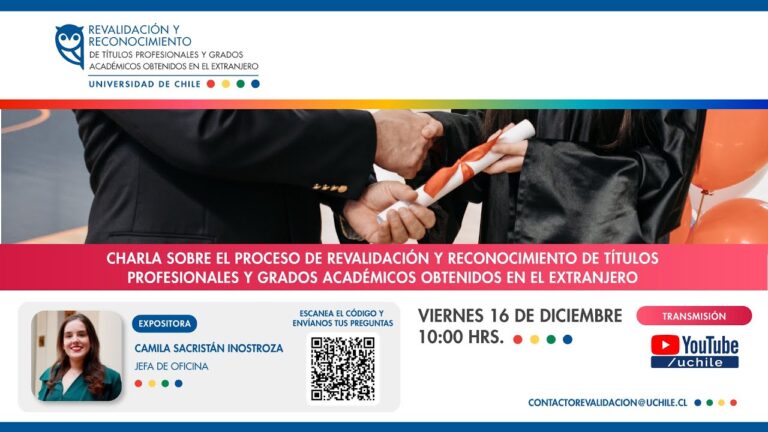 Validez de un Curso de Europa en Chile