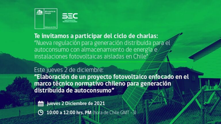 Curso de Paneles Solares del Gobierno de Chile