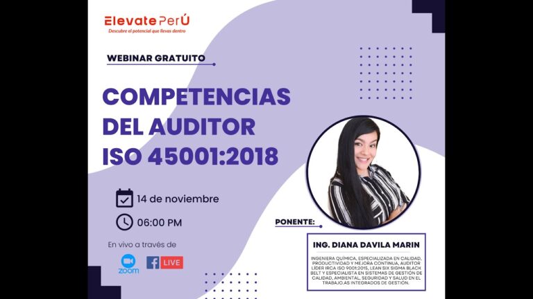 Curso de Auditor L&iacute;der ISO 45001 en Chile: Mejora de la Seguridad Laboral