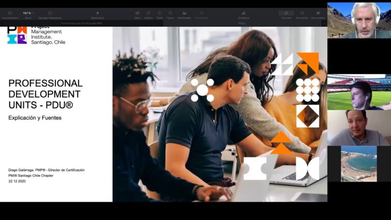 Optimizaci&oacute;n de Cursos PDU PMI en Chile