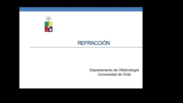 Curso de Oftalmolog&iacute;a Cl&iacute;nica en la Universidad de Chile