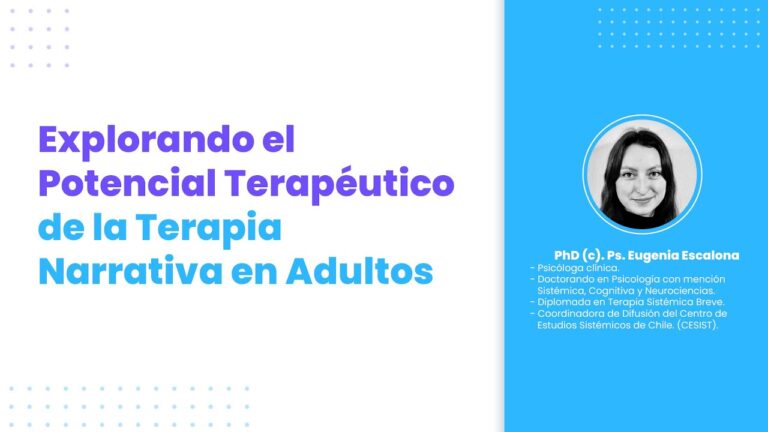 Curso de Terapia Narrativa en la Universidad de Chile