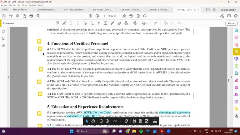 Valor del Curso de Calificaci&oacute;n de Soldador en Chile