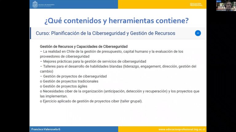 Curso de Gesti&oacute;n de Riesgos en UC Chile: Claves para el &Eacute;xito Profesional